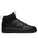 Nike Court Borough Mid 2 Boot Gs Svarta 39