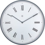 NeXtime nXt - Horloge Murale - Ø 40 cm - Plastique - Blanc - 'Duke'