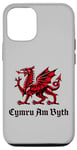 iPhone 12/12 Pro Cymru am Byth Wales Cymraeg Red Welsh Dragon Case