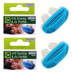 X2 Anti Snore Air Purifier 2 in 1 Relieve Nasal Congestion Snoring Sleep Aid