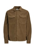 Jack & J S Jjedallas Corduroy Overshirt Ls Sn Brun