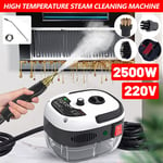 2500W Portable Handheld Steam Cleaner High Temperature Steam Cleaning Machine UK