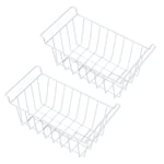 New 2PCS Chest Freezer Baskets Freezer Storage Basket Large Metal