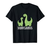 Mens Daddysaurus T-Shirt Funny Fathers Day Gift Idea Dinosaur