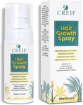 Natural Hair Growth Oil Spray: Batana Rosemary Serum Biotin Caffeine Scalp Care