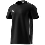 Adidas CORE18 TEE T-shirt Homme, Noir/Blanc, 3XL