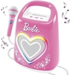 ENCEINTE BLUETOOTH SPÉCIALE POUR MUSIQUE ET KARAOKÉ AVEC BARBIE - LISCIANI -