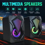 USB Wired Computer Speakers Stereo Bass Subwoofer Speaker For PC Laptop Desktop