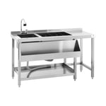 Royal Catering Barbord - med isbeholder og flaskeholder