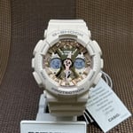 Casio G-Shock GMA-S120MF-4A Peach Pink Analog Digital Quartz Ladies Sport Watch