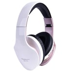 Nouveau P18 Casque Sans Fil Bluetooth Casque Pliable St¿r¿o Casque Gaming ¿couteurs Avec Microphone Pour PC T¿l¿phone Mobile Mp3-Blanc_XINENGJI