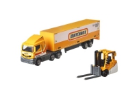 Mattel Chassi transport + bil matchbox konvojer