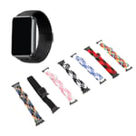 Braided Sport Watch Bands 7 Packs Woven Nylon Watch Band For Galaxy Fit 3 For