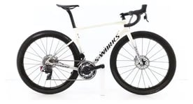 specialized tarmac s works carbone axs 12v    blanc   velo de route   specialized   bon etat