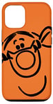 Coque pour iPhone 12/12 Pro Disney Winnie l'ourson Tigrou Sketch Orange vif