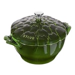 Staub La Cocotte 22 cm artichoke Cast iron basil-green