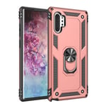 Samsung Galaxy Note 10 Plus      Military Armour Case    RoseGold