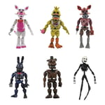 Five Nights at Freddy's leksaksfigurer 2 generation montering version set