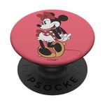 Disney Mickey And Friends Minnie Classic Pink Sweet Blush PopSockets PopGrip Adhésif