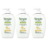 Simple Kind to Skin Moisturising Hand Wash 250ml x 3