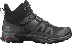 Salomon Salomon Men's X Ultra 4 Mid GORE-TEX Black / Magnet / Pearl Blue 40 2/3, Black/Magnet/Pearl Blue