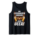 No lederhosen only beer Bavaria Tank Top