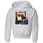 Star Wars Darth Vader Piano Player Kids' Christmas Hoodie - Grey - 11-12 ans - Gris