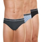 Athéna Men's Tonic Underwear, IMP Noir/GRIS/Noir, M