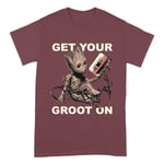 Marvel T-Shirt Guardians Of The Galaxy Vol. 2 Get Your Groot On (Xl)