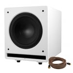 Dynavoice Challenger CSB-V12 aktiivinen subwoofer, valkoinen + subwoof