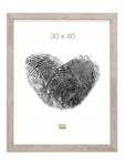 Deknudt Frames S45RH1 Cadre Photo Moulure Bloc Bois Blanc 30 x 40 cm