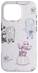 Coque pour iPhone 16 Pro L'Étrange Noël de monsieur Jack et Sally de Tim Burton