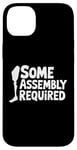 iPhone 14 Plus Some Assembly Required Funny Leg Amputee Humor Case