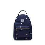 Herschel Nova Backpack | Small - Polka Dot Crosshatch Peacoatl RRP £60