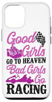 iPhone 12/12 Pro Go Kart Racing Girl Female Vintage Good Girls Go To Heaven Case