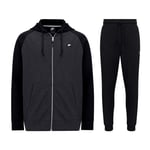 Nike Sportswear Optic Full Zip Tracksuit Black