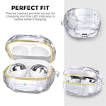 Ahastyle Diamond Skal Samsung Galaxy Buds 2/2 Pro/Live/Pro genomskinlig