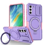 Samsung Galaxy S21 FE 5G      Magsafe Sliding Cover Case    Purple