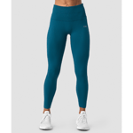 Ribbed Define Seamless Pocket Tights, Teal