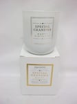 Xquisite Spring Cotton Scented Candle Glass Jar Special Grandma Happy Birthday