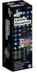 Mikrofon karaoke med lyd og lys