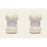 Sirdar Snuggly 4 Ply, Cream (303), 50g (Pack of 2)