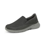 Skechers Men's Gowalk 6 Orva Low Top Sneaker Shoes Charcoal Gray 10.5