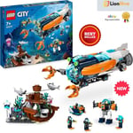 Lego 60379 - Deep Sea Explorer Submarine 7 + 🎁🎁--NEW Complete SET----🎁🎁