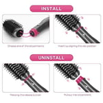 4 in 1 Hair Dryer Brush Set, PARWIN PRO BEAUTY Hot Air Styler with 4 Attachments