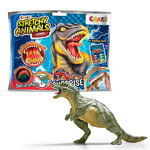 CRAZE Stretchy Animals Dinos - Figurine élastique Dinosaure, Jouet Dinosaure à Collectionner, Figurine Dino étirable & visqueuse