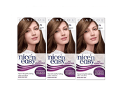 Clairol Nice'n Easy Semi-Permanent Hair Dye No Ammonia 76 Light Golden Brown X 3