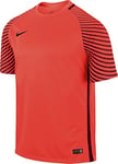 Nike SS Gardien jSY – T-Shirt pour Homme L Rouge/Grenat/Noir (Bright Crimson/Deep Garnet/Black)