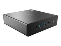 Acer Chromebox CXI4 - Mini PC - 1 x Core i3 10110U / 2.1 GHz - RAM 8 Go - flash - eMMC 64 Go - UHD Graphics - GigE - LAN sans fil: Bluetooth 5.0, 802.11a/b/g/n/ac/ax - Chrome OS - moniteur : aucun - noir