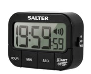 Salter Digital Kitchen Timer Loud Countdown Cooking Self Standing & Magnetic